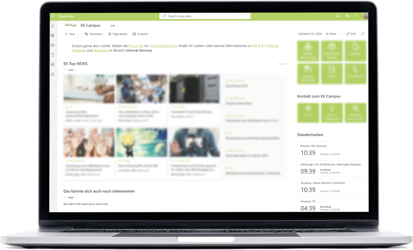 Dc Energiekontor Sharepoint Intranet