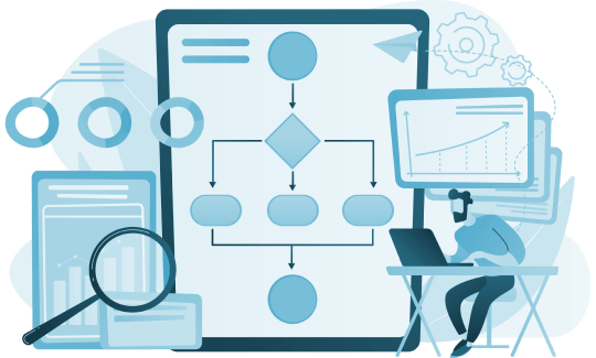 Unsere Mission Illustration